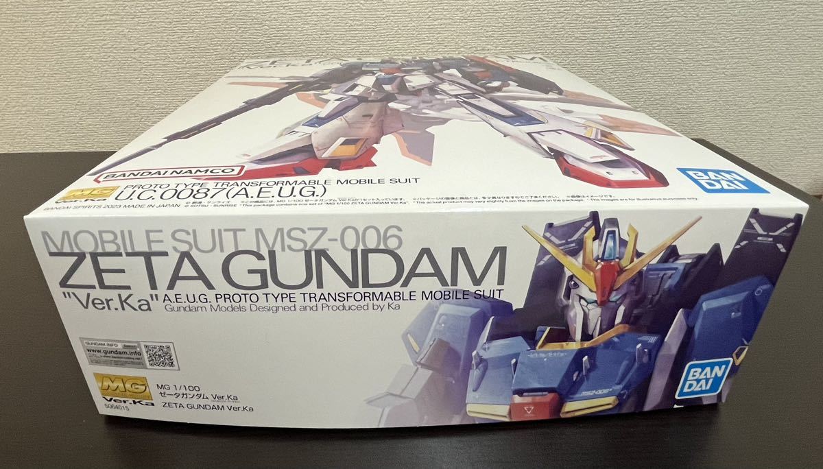 MG MSZ-006 Zガンダム Ver.Ka (検) ゼータ ガンダム ゼータガンダム Ka