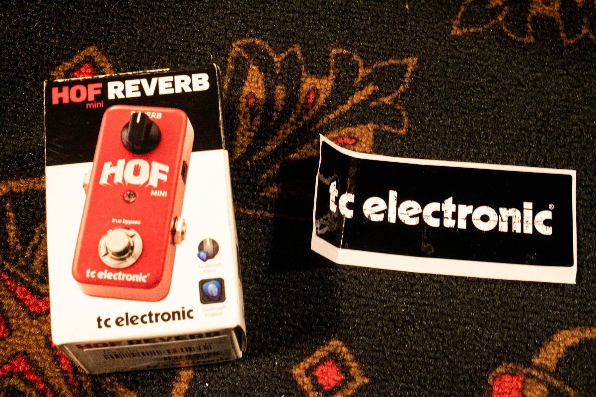 ♪tc electronic HALL OF FAME HOF MINI REVERB リバーブ ミニ ホール