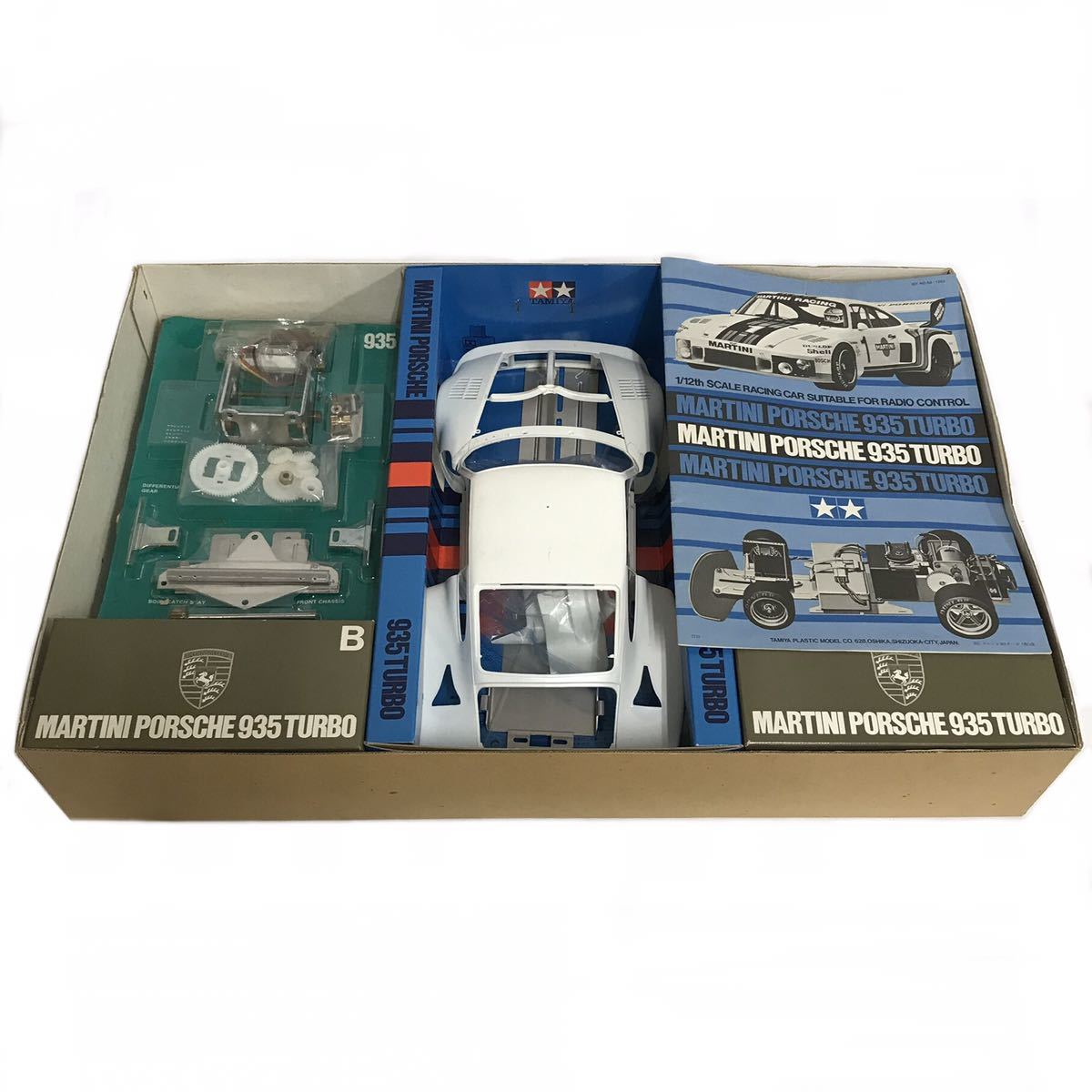 TAMIYA 田宮 MARTINI PORSCHE ポルシェ 935 TURBO プラモデル 廃盤