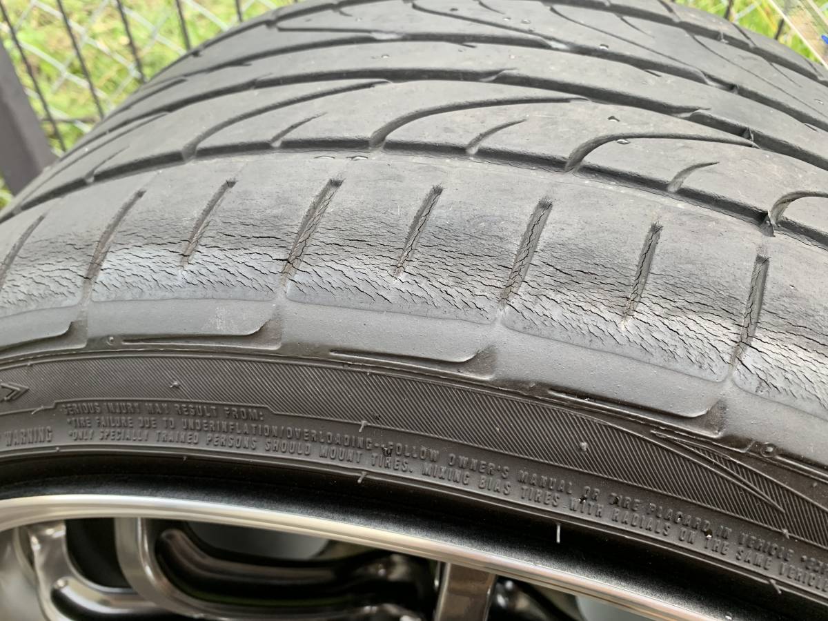 ADVAN Racing RS-DF PROGRESSIVE 19インチ 前後サイズ違い　送料無料_8