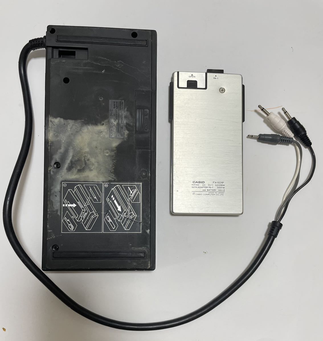 CASIO カシオ プログラミング関数電卓セット FX-502P FA-1 ジャンク品  