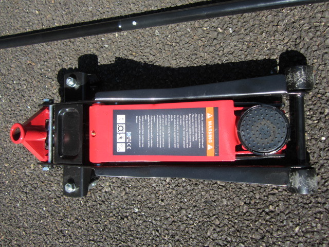 お買得！デュアルポンプ式 フロアジャッキ 75mm-510mm 耐久・大型ゴム受けパット付き ローダウンジャッキ 油圧式 ガレージジャッキ 3t 