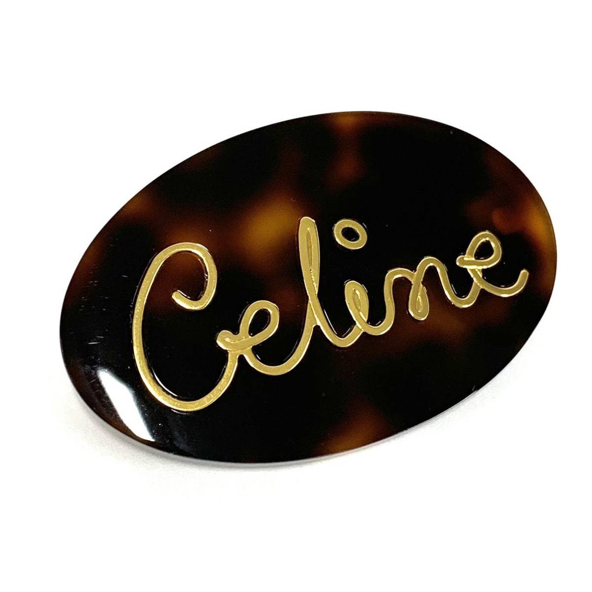 セリーヌ バレッタ CELINE ヘアクリップ ヘア 髪留め ヘアアクセサリー 