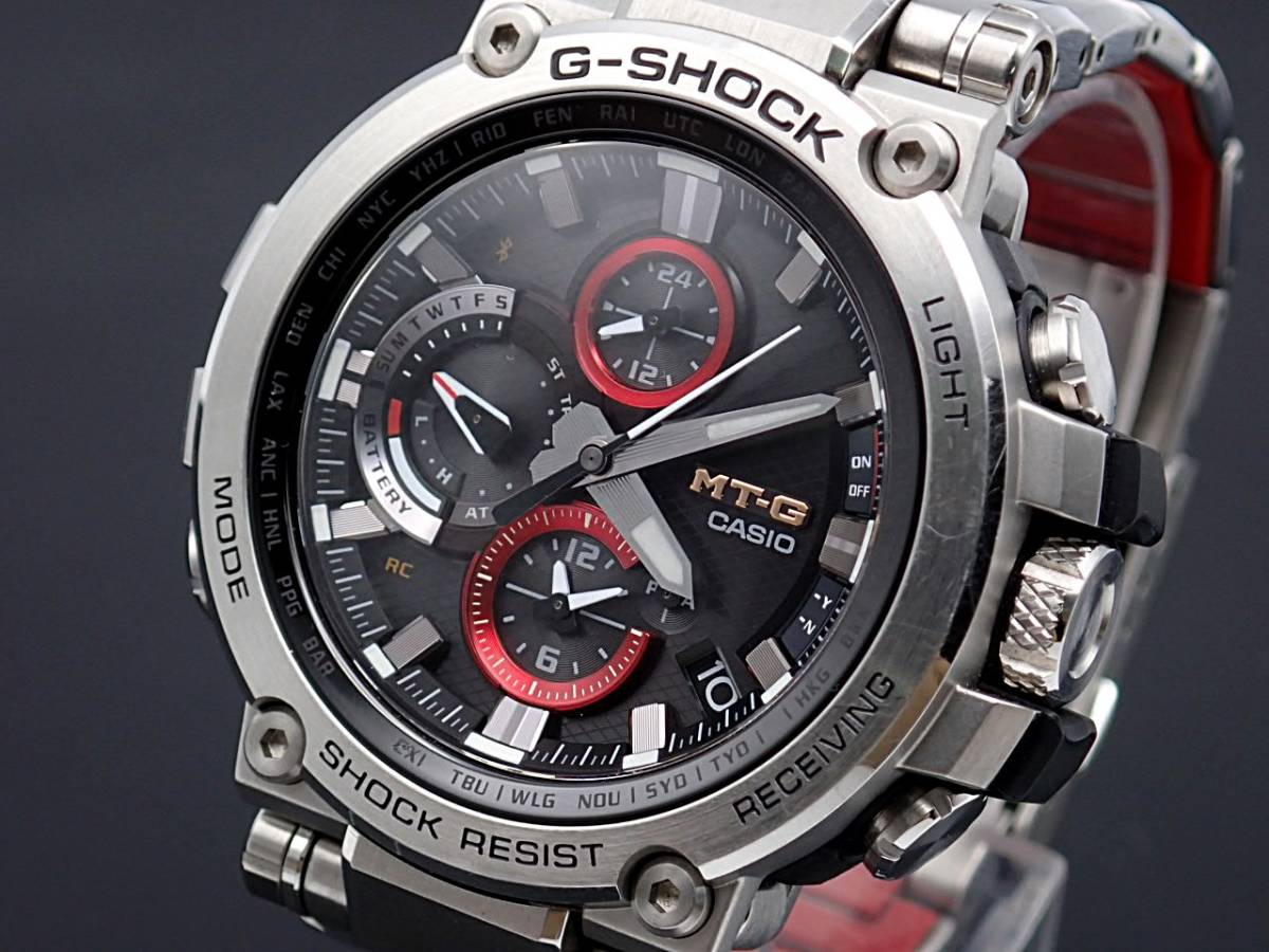 カシオ CASIO G-SHOCK 良品 1円～ 希少 MRG-8150-1AJF SS CASIOの 