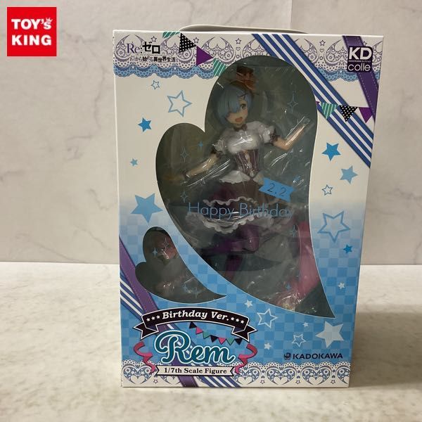 1円〜 グッドスマイルカンパニー KADOKAWAコレクション 1/7 Re:ゼロから始める異世界生活 レム 生誕祭Ver.