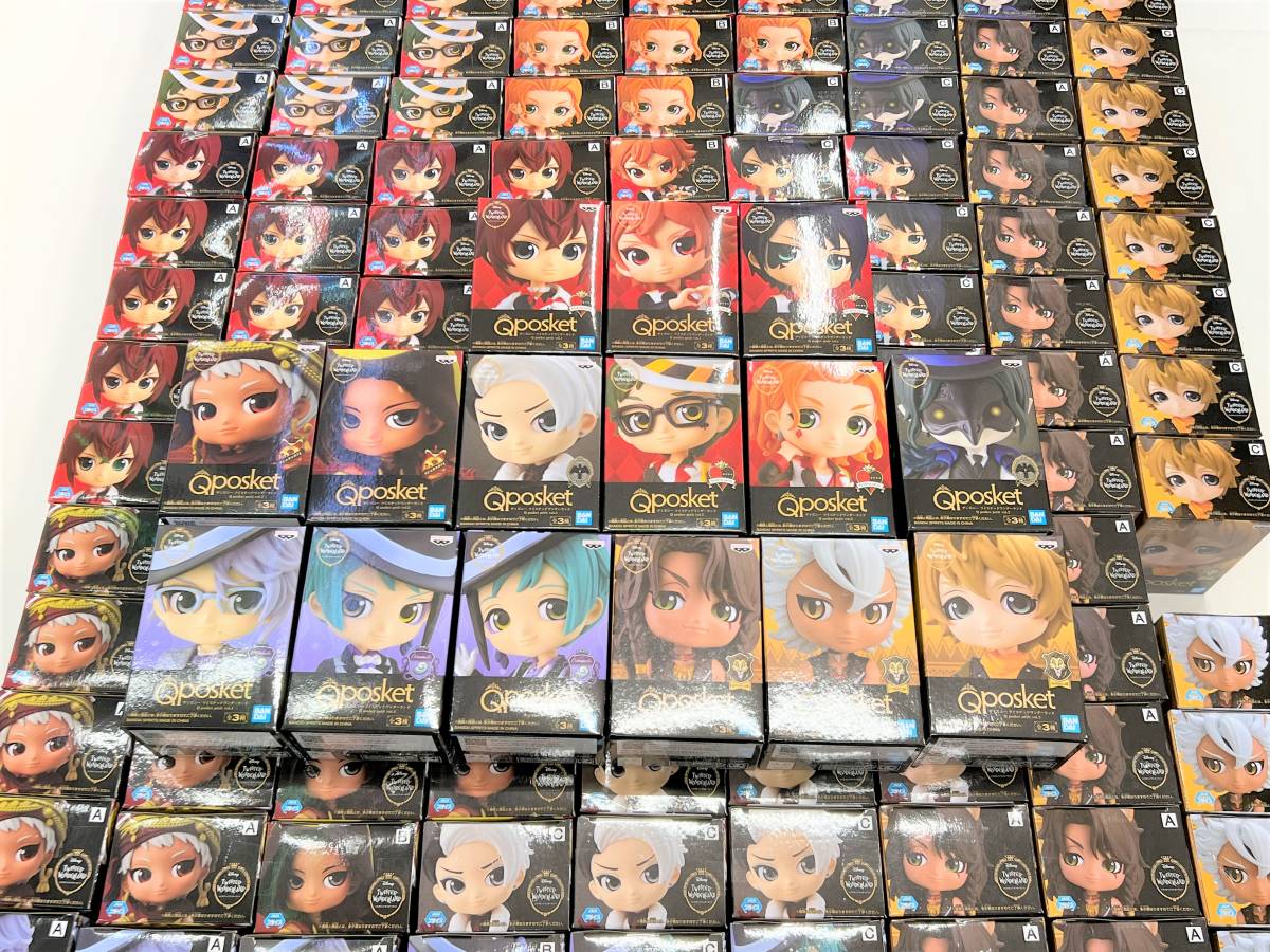 ツイステ qposket セミコンプ 開封済み まとめ売り 計21体 未開封】 ツイステッドワンダーランド QPOSKET petit Vol.1～5 リドル