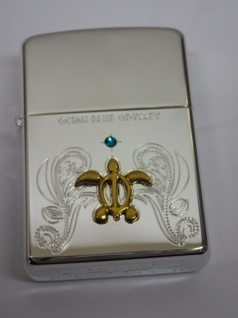 未使用 ZIPPO ジッポー OCIAN BLUE ODYSSEY オーシャン ブルー