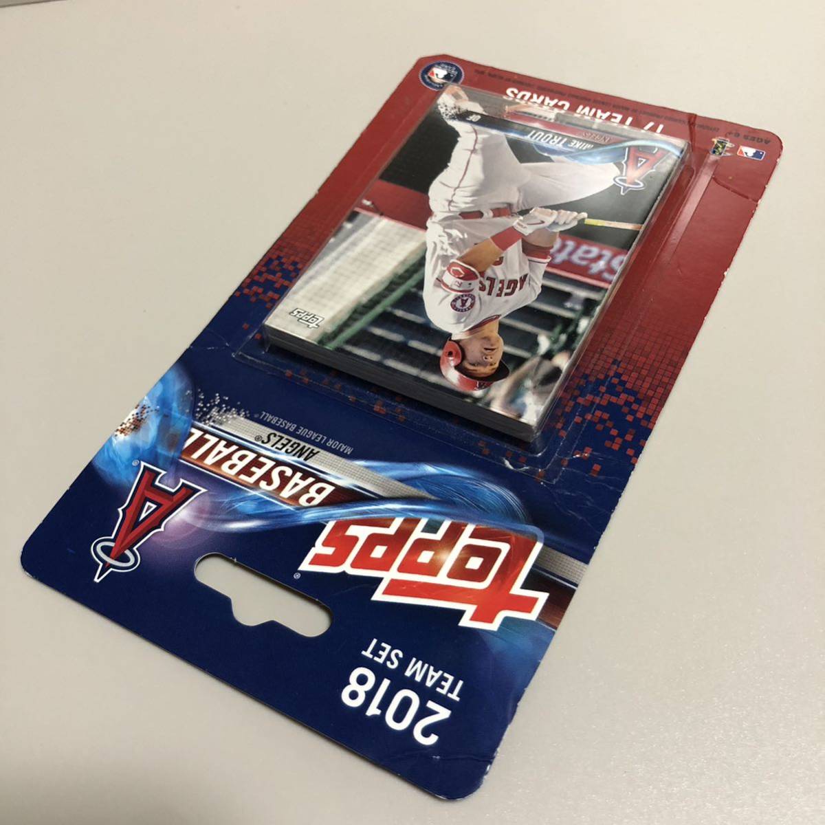 未開封】Topps 2018 MLB ANGELS TEAM SET エンゼルス チームセット 
