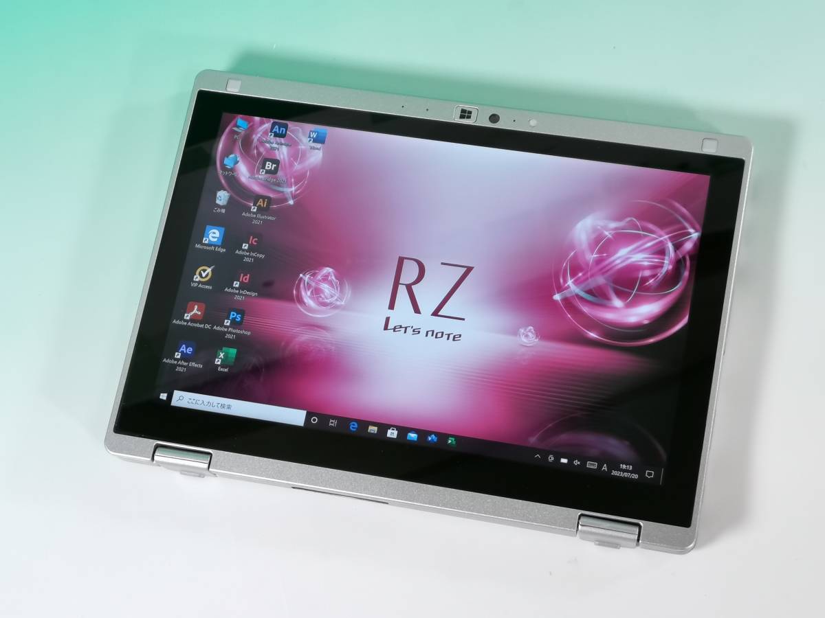 ○ 累積使用20時間 タブレットPC ○ Let's note CF-RZ6 ○ Core i5 7Y57