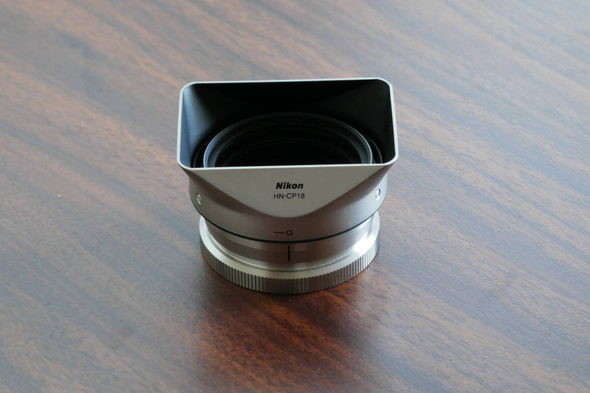 Nikon coolpix A シルバー フード・ファインダー等付属品あり(ニコン