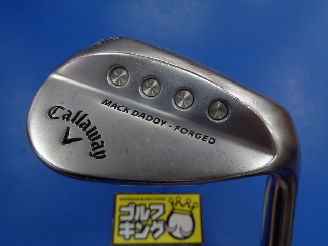GK豊田▽ 542 キャロウェイ☆MACK DADDY FORGED 2018 クロム 60-10