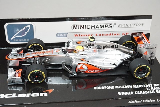 ミニチャンプス PMA 1/43 ボーダフォン マクラーレン メルセデス MP4 