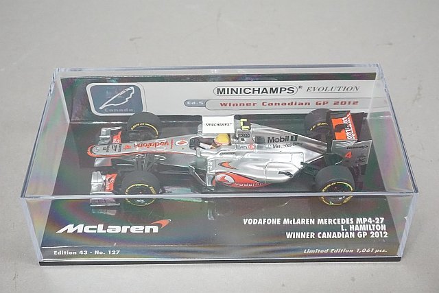 ミニチャンプス PMA 1/43 ボーダフォン マクラーレン メルセデス MP4 