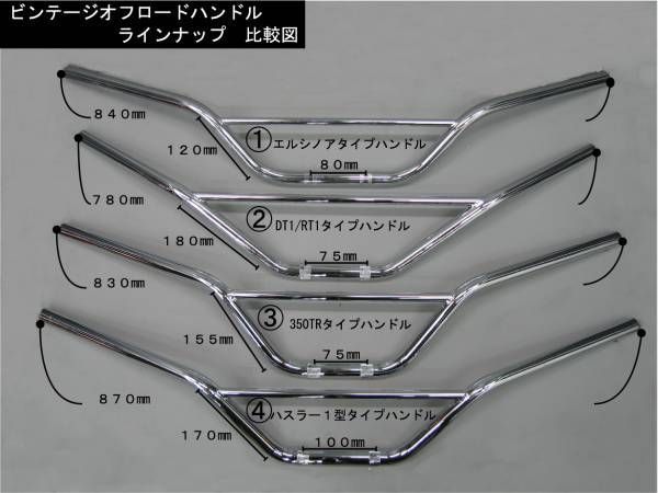 TS250ハスラータイプレプリカハンドル！TS250TS400TS125 TS250 ハスラー TS250ハスラータイプレプリカハンドル！TS250TS400TS125 Parts Custom tsハスラー250の中古品