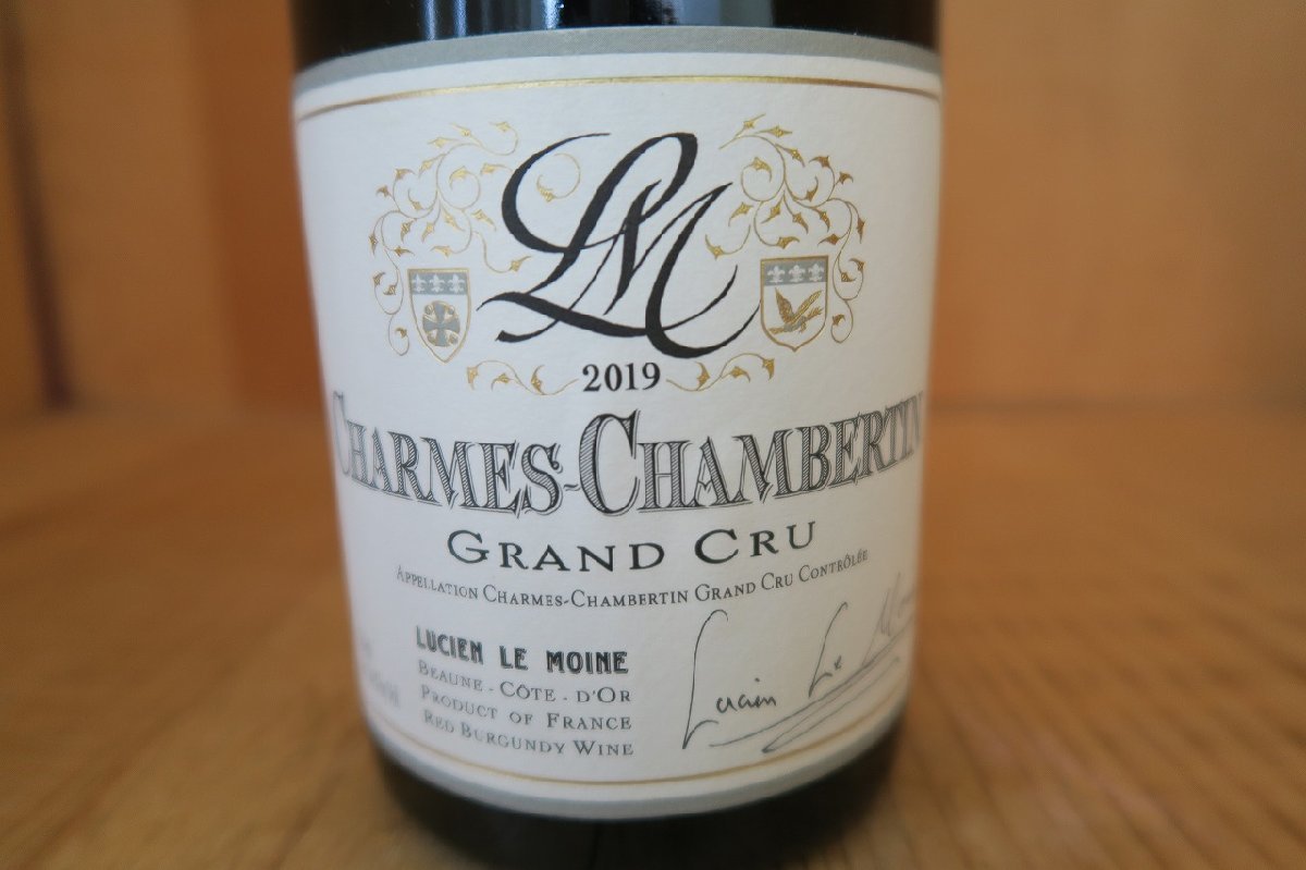 wineluvs/2019年☆★ルシアン・ル・モワンヌ・シャルム・シャンベルタン・グラン・クリュ☆★!!C3-6