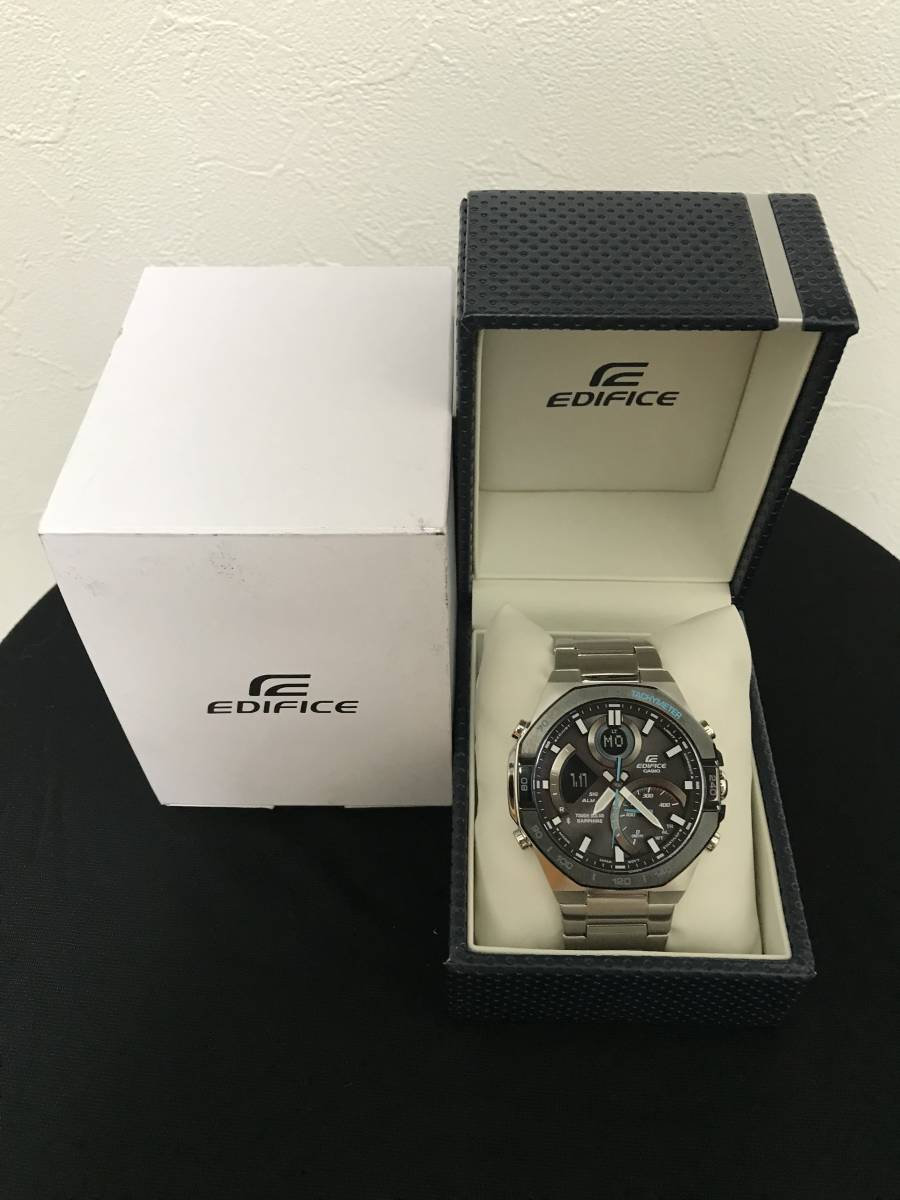 EDIFICE ECB-950YDB-1AJF 数回使用のみの新品同様品
