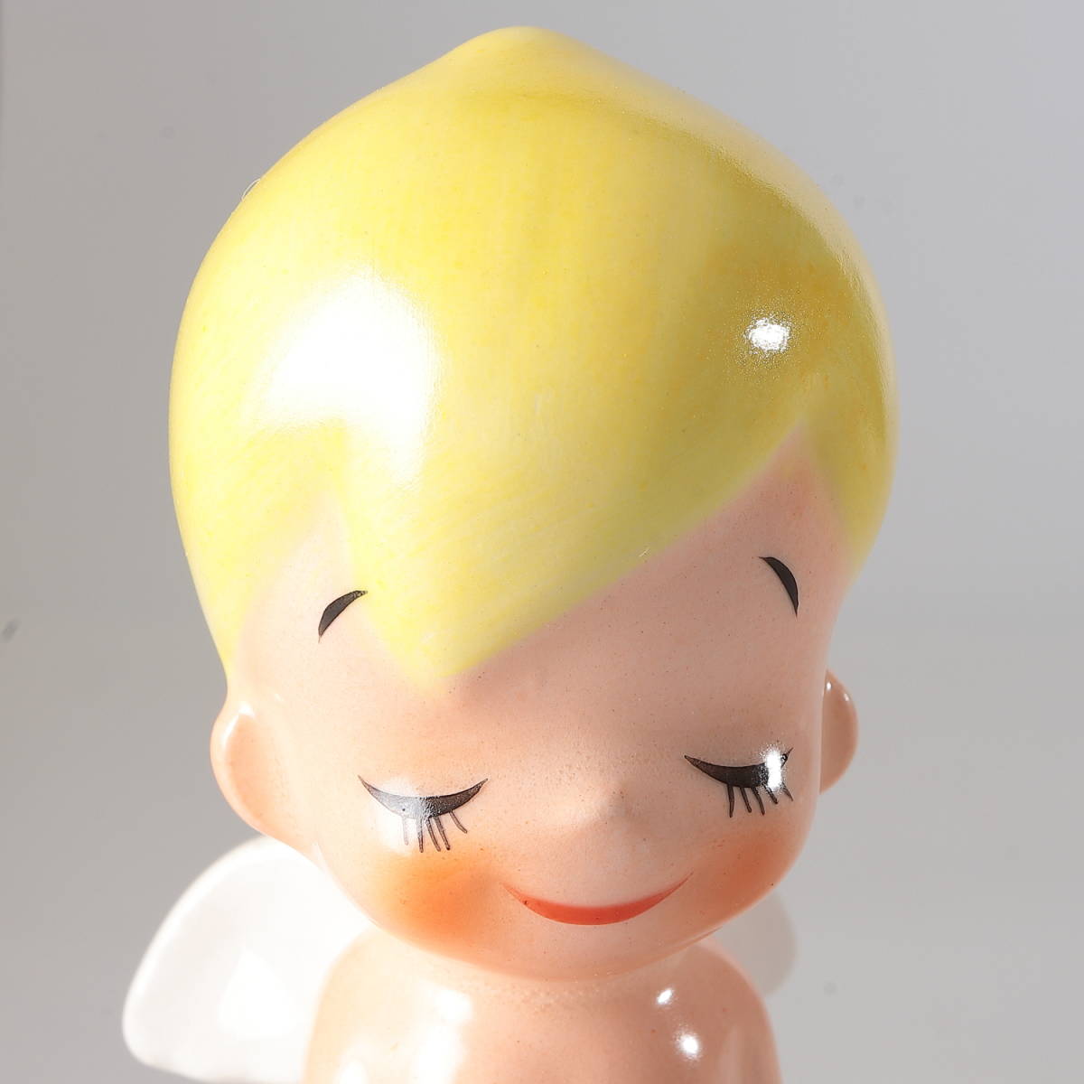 昭和レトロ 内藤ルネ 天使 人形⁄陶器製 置物 RUNEの通販 by ち