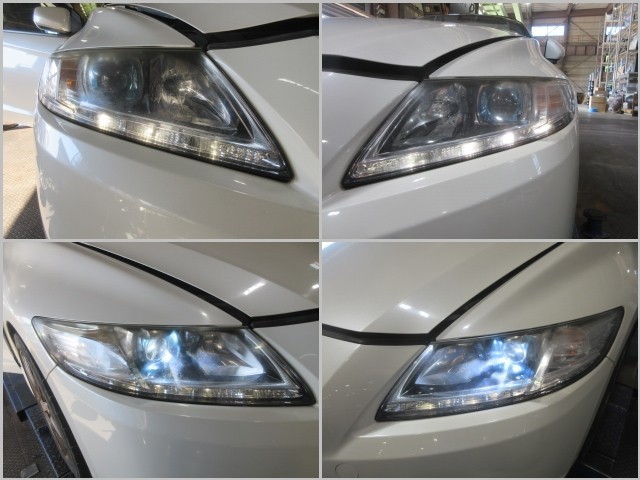 41850 ZF1 CR-Z 前期 純正ハロゲン ヘッドライト 左右セット LED付 