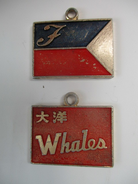 1960年代仁丹プロ野球メダル10枚セット 昭和30年代 仁丹ガム 景品 プロ野球 メダル 巨人 阪神 大洋 広島他計5