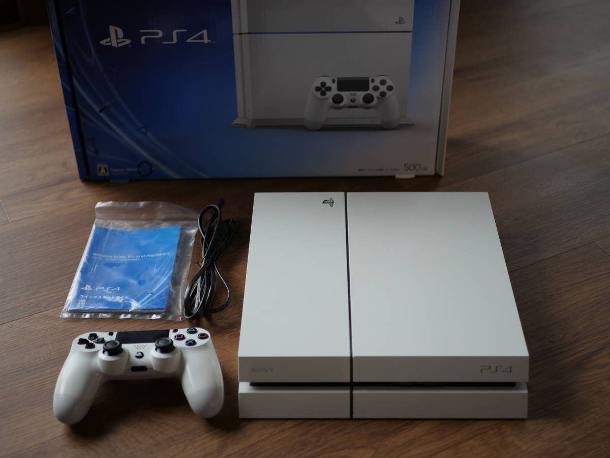 PlayStation4 ホワイト CUH-1100A FW8.5 動作品 PS4本体 プレステ4