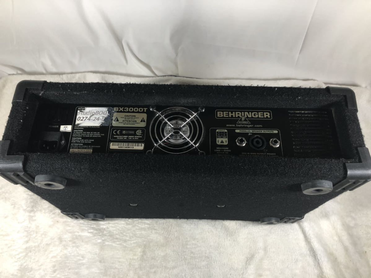 送料込み】Behringer BX3000T ベースアンプ動作良好 BEHRINGER
