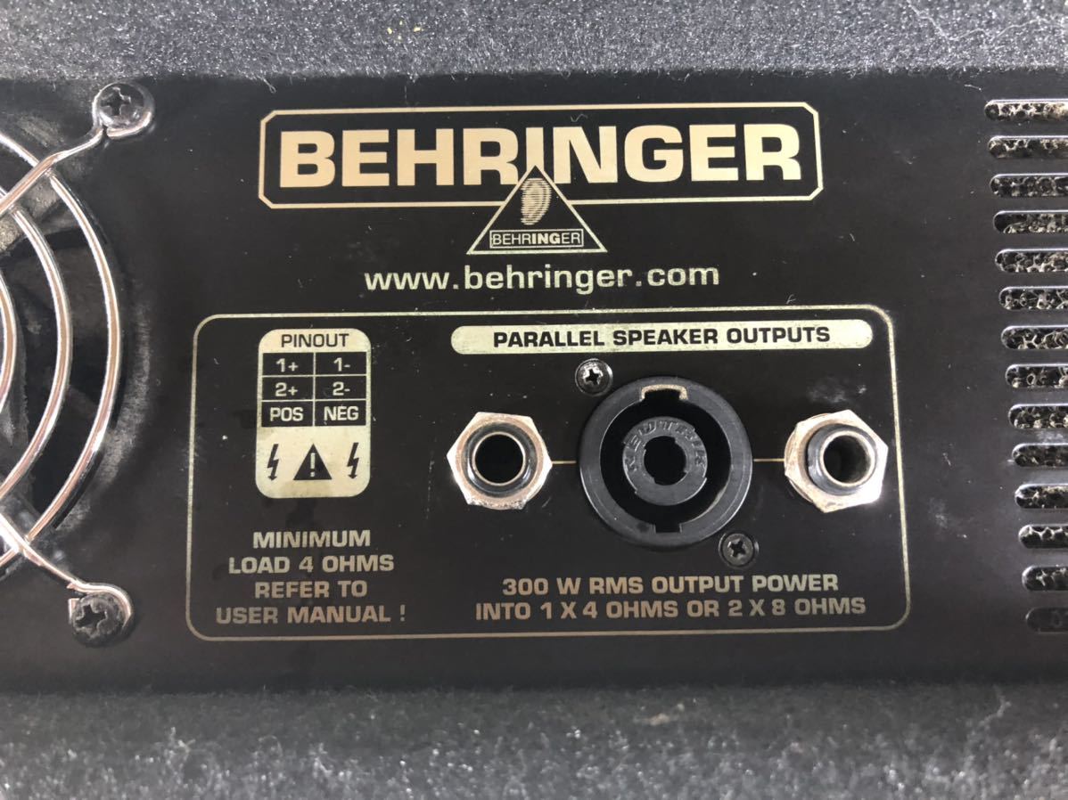 【送料込み】Behringer BX3000T ベースアンプ動作良好 送料込み】Behringer BX3000T ベースアンプ動作良好 BEHRINGER