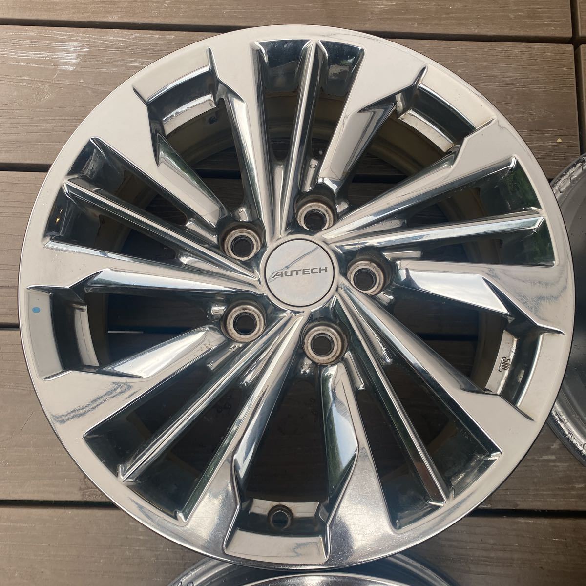 WH034 日産 AUTECK セレナ HC26 ライダー 純正ホイール 16インチ 5穴 