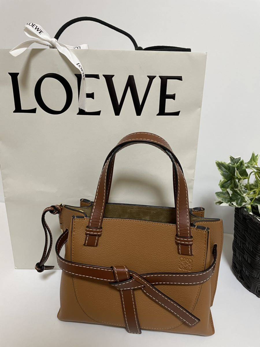 ミニ ゲート ロエベ LOEWE トップハンドル バッグ ハンドバッグ 公式
