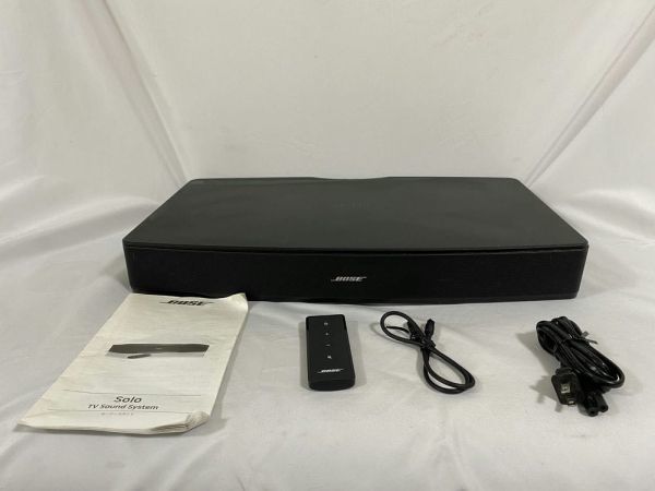 Bose solo5 Bose solo5 TV sound system ボーズ サウンドバー Bose solo5 Bose solo5 TV sound system ボーズ サウンドバー