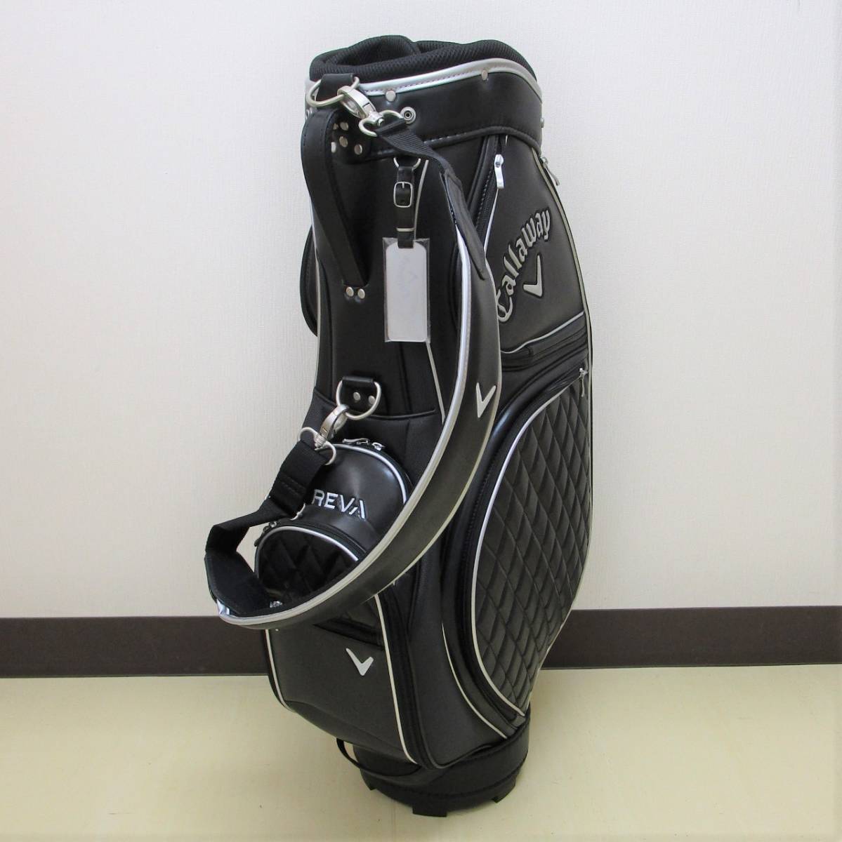 日本仕様 Callaway REVA ブラック キャディバッグ キャロウェイ レヴァ