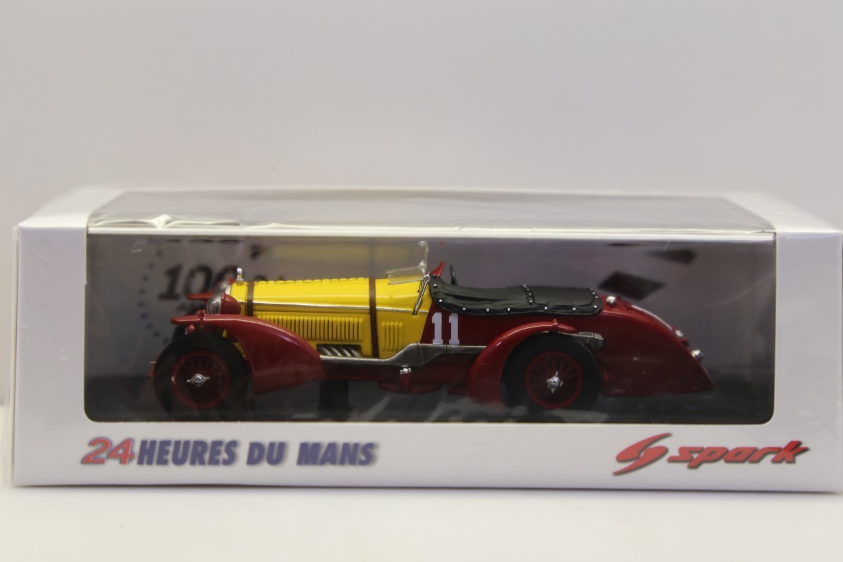 スパークモデル 1/43 アルファロメオ 8C 1933 ルマン24H ウィナー #11 R.ソマー/T.ヌヴォラーリ 　43LM33　57CE/95