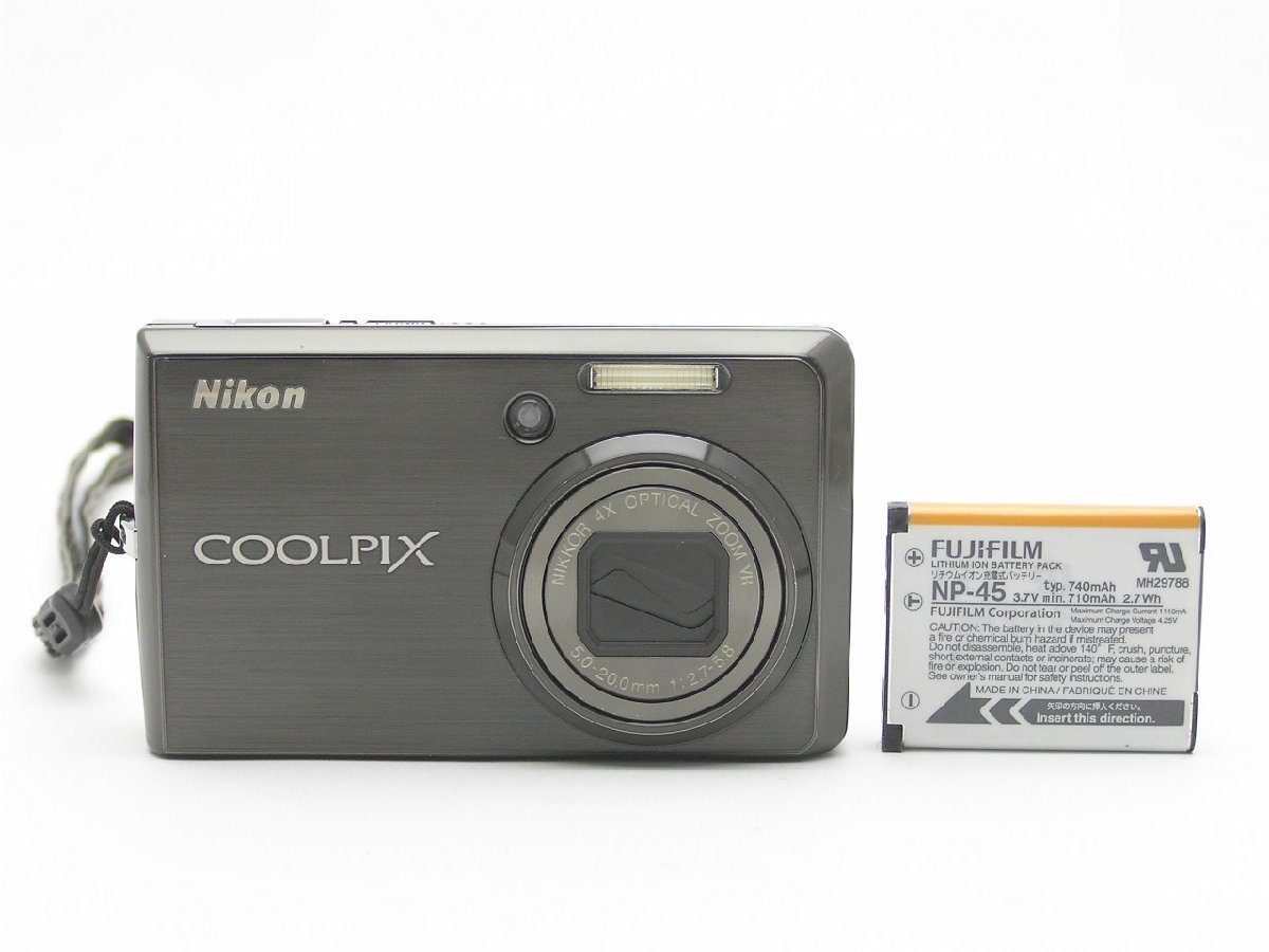 ★ハローカメラ★5577 Nikon COOLPIX S600 ( 5.0-20.0mm F2.7-5.8 ) 【本体とバッテリーのみ】 動作品 現状 1円スタート 即決有り