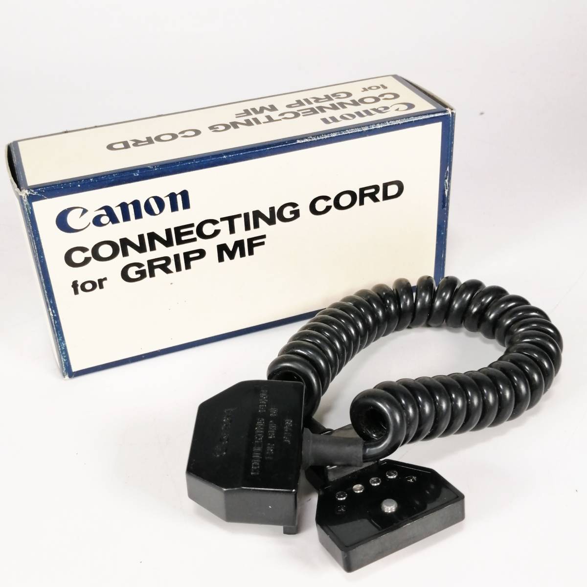 動作品 Canon キャノン CONNECTING CORD for GRIP MF コネクティングコード MF カメラ 用品 元箱付き ②