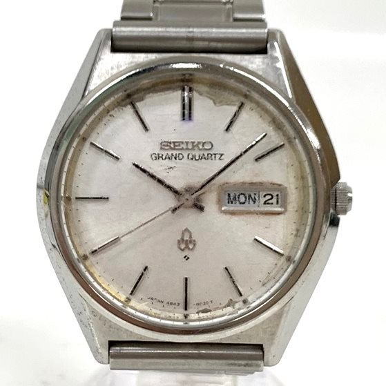 ◇ 【稼働品】 SEIKO セイコー GRAND QUARTZ グランドクオーツ 4843