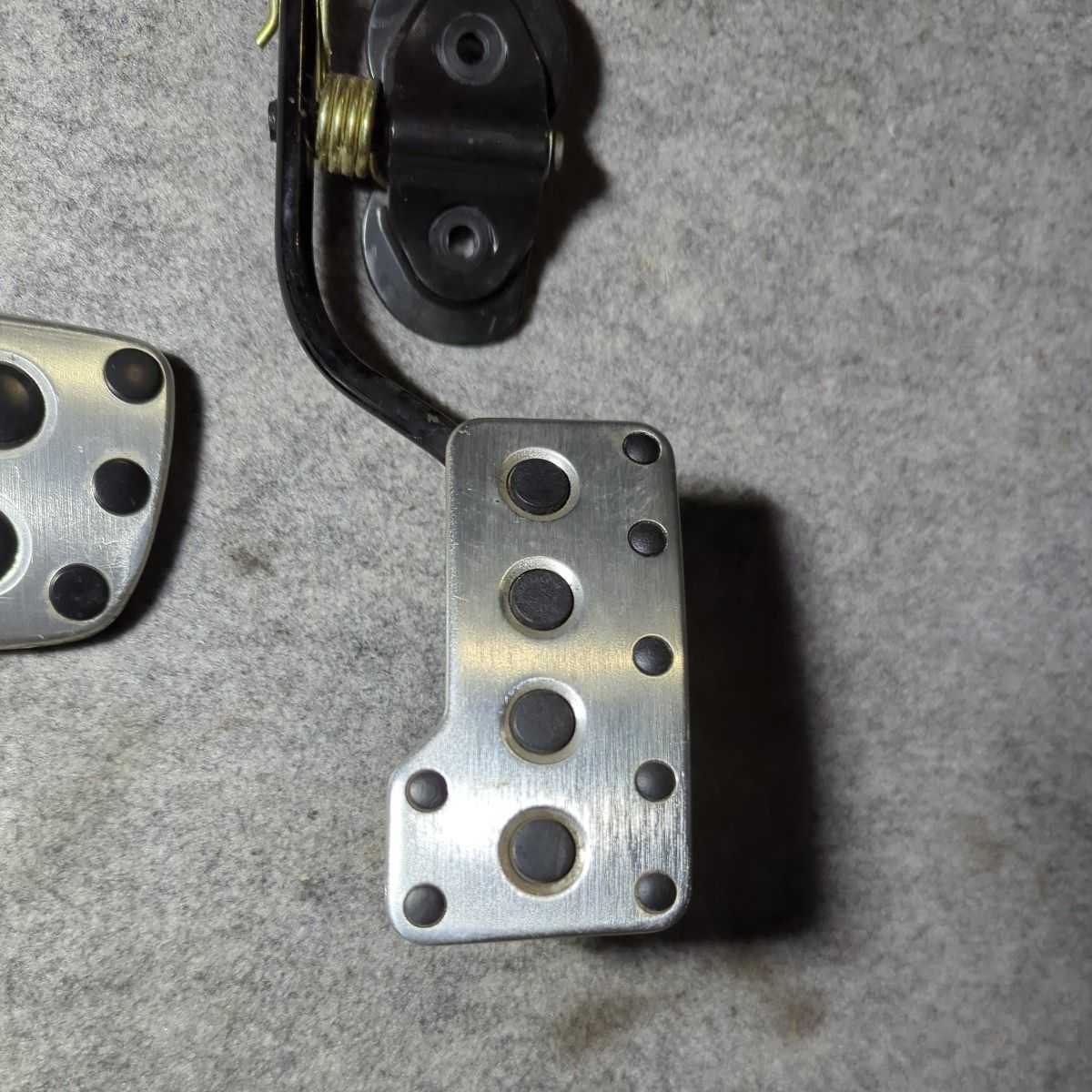 セリカ ZZT230 純正アルミ アクセルペダル ブレーキペダル  