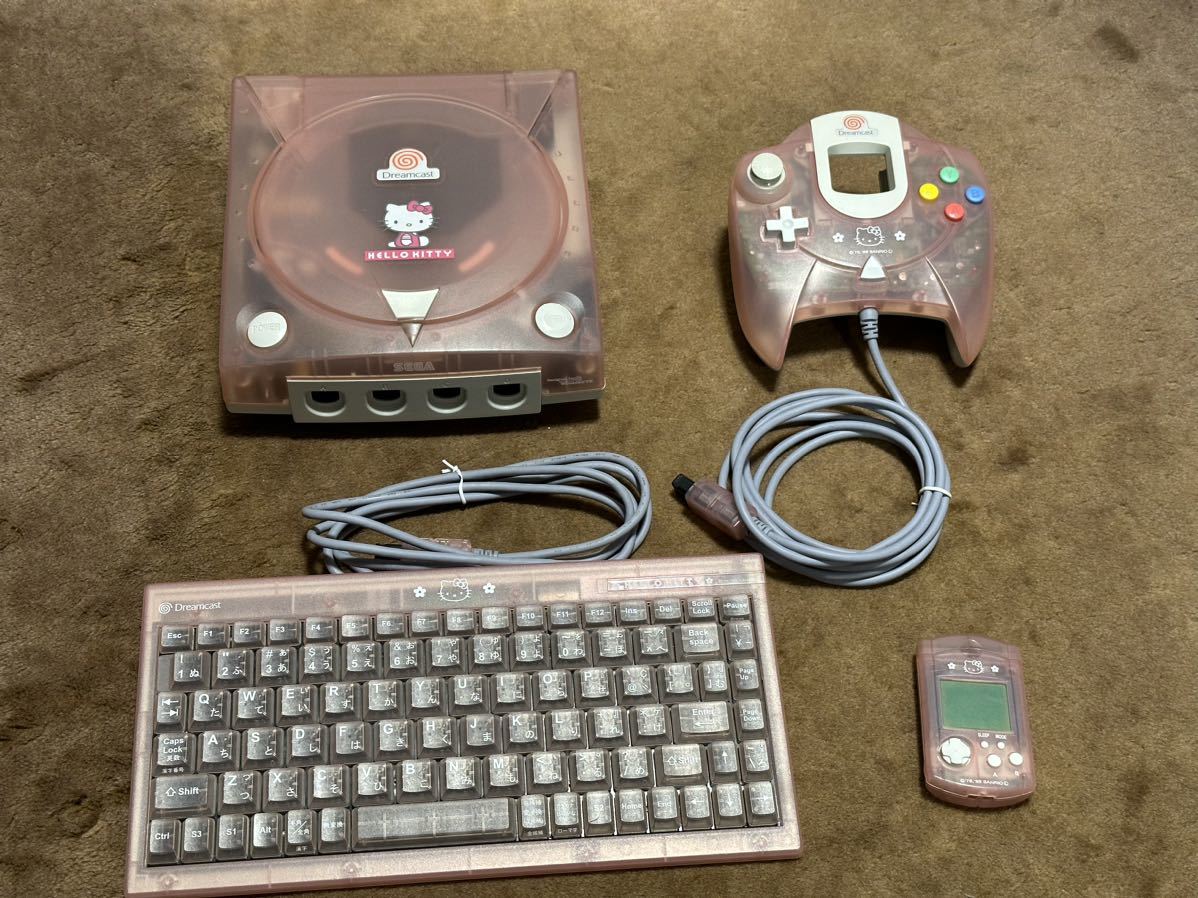 セガ ドリームキャスト 本体 HKT-3000ゲームソフト付き【動作確認済 