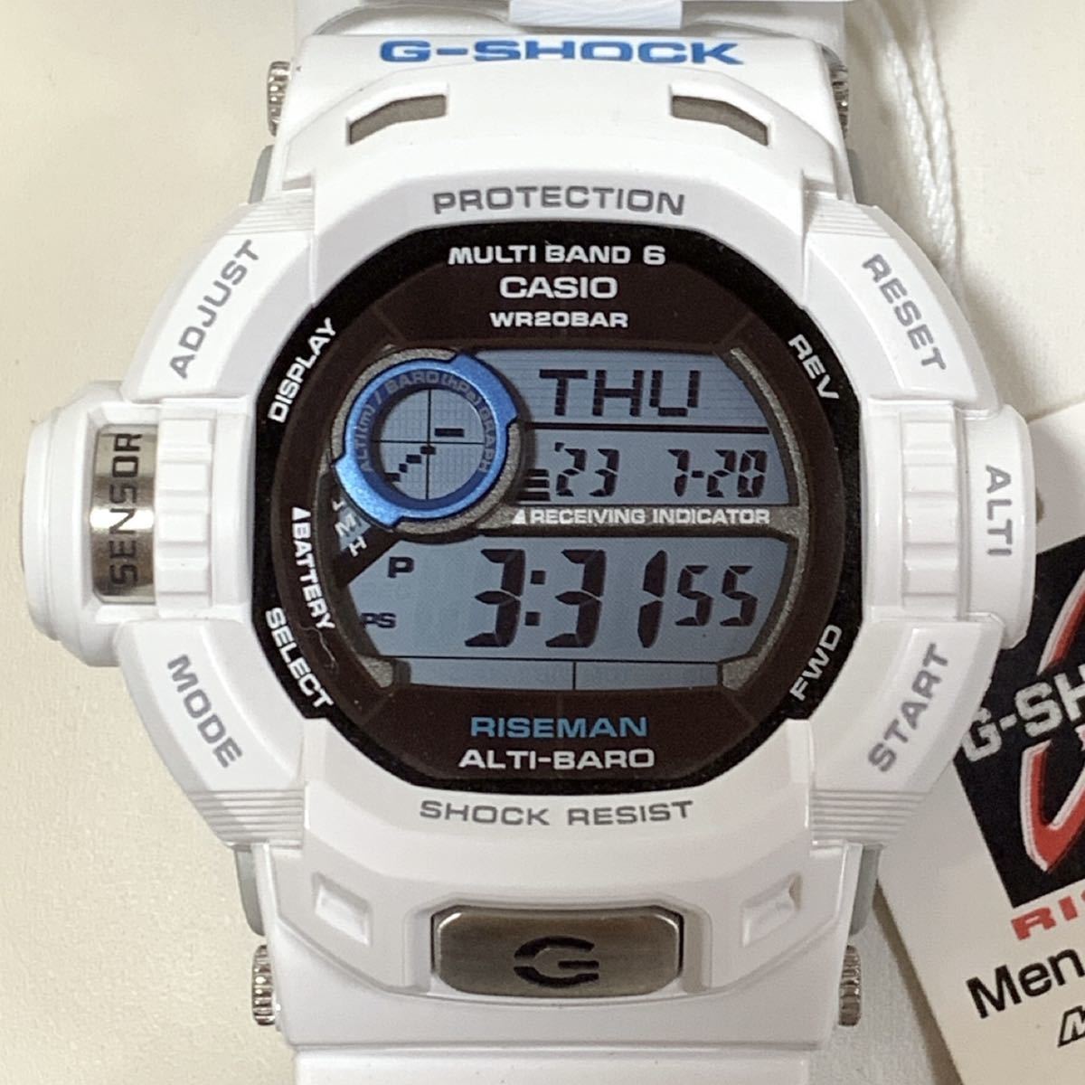 新品同様】G-SHOCK GW-9200PJ-7JF RISEMAN ライズマン Men in Ice 