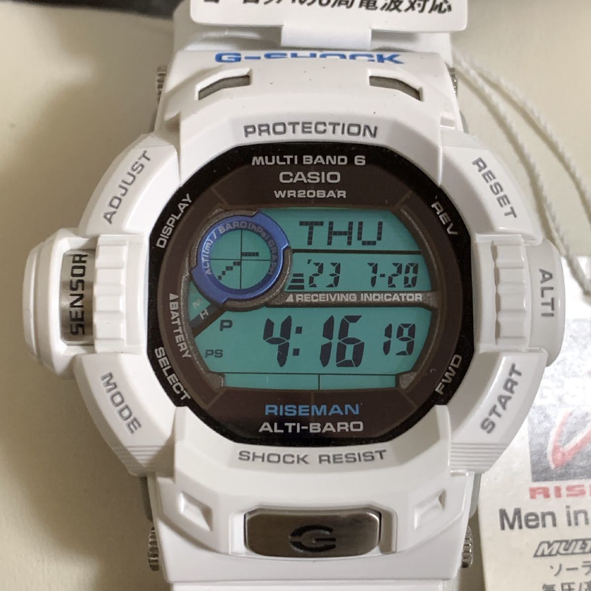新品同様】G-SHOCK GW-9200PJ-7JF RISEMAN ライズマン Men in Ice 