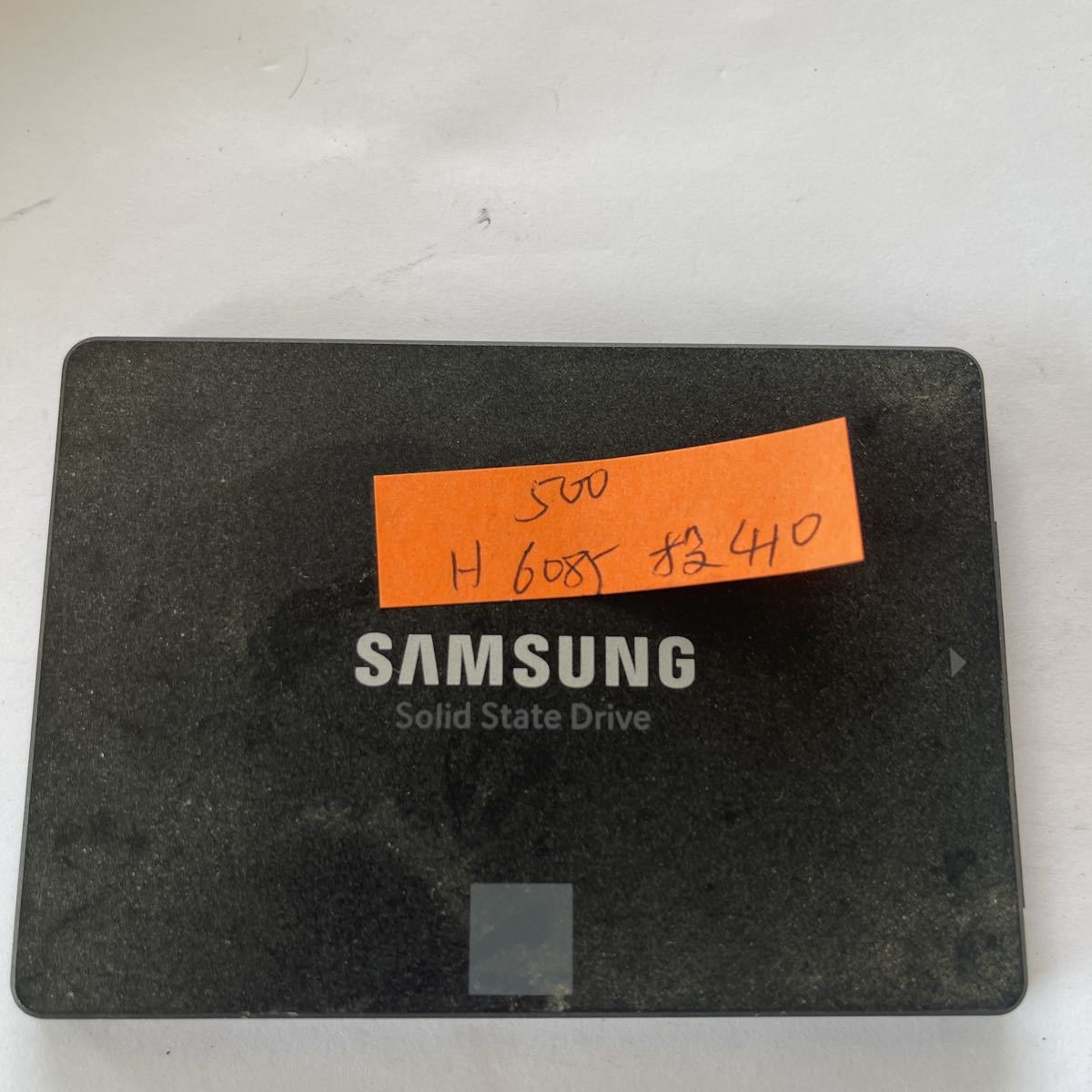 使用時間6085H/SAMSUNG SSD 860 EVO(MZ-76E500) 500GB SATA SSD 0 EVO