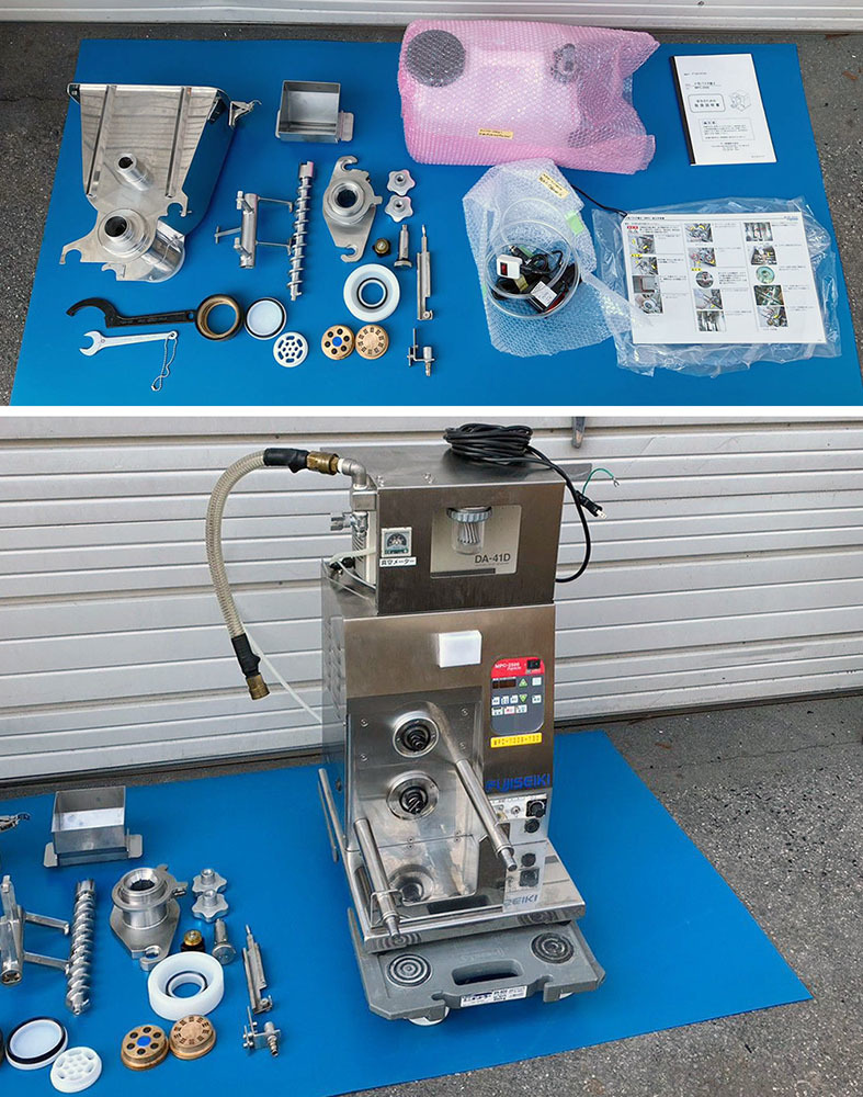 2013年製 不二精機 小型パスタ機Ⅱ MPC-2500 真空装置/カッター/ポンプ