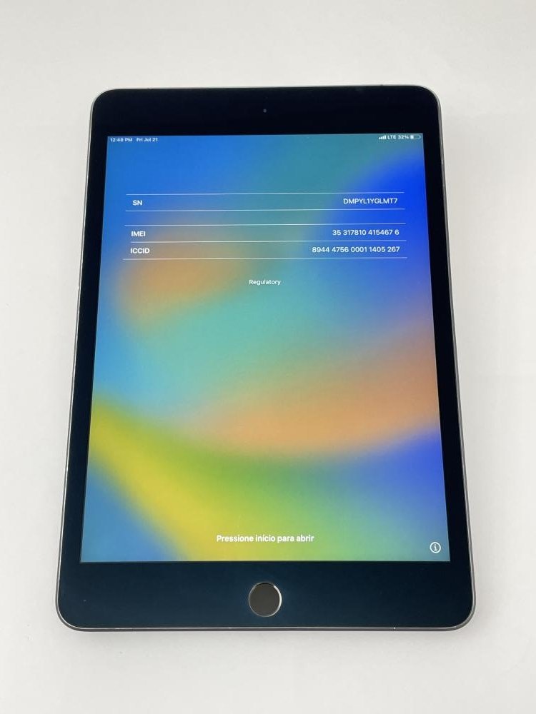 K56【ジャンク品】 iPad mini 第5世代 64GB au スペースグレイ