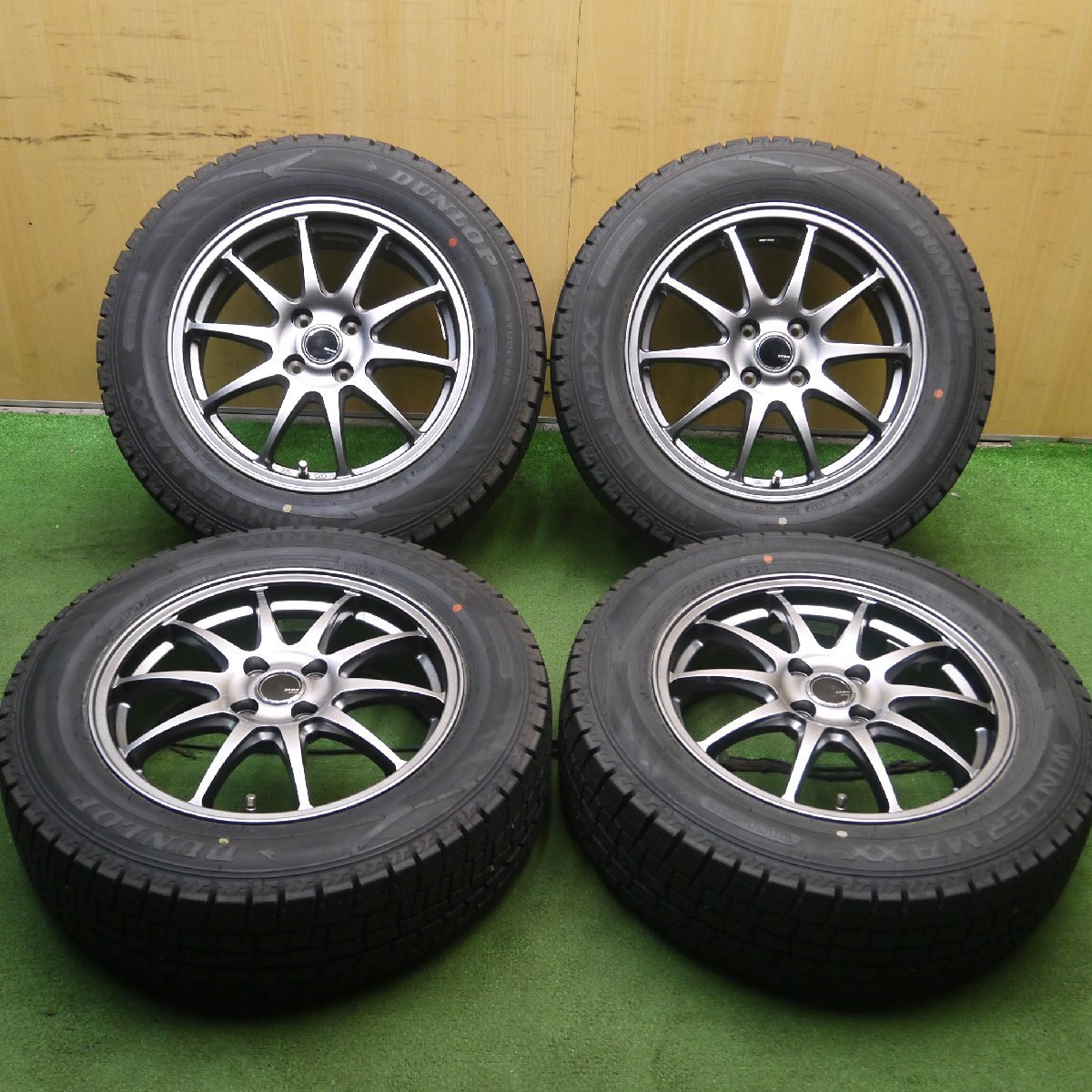 バリ溝！20年！キレイ！ほぼ10分☆スタッドレス 195/65R16 ダンロップ 