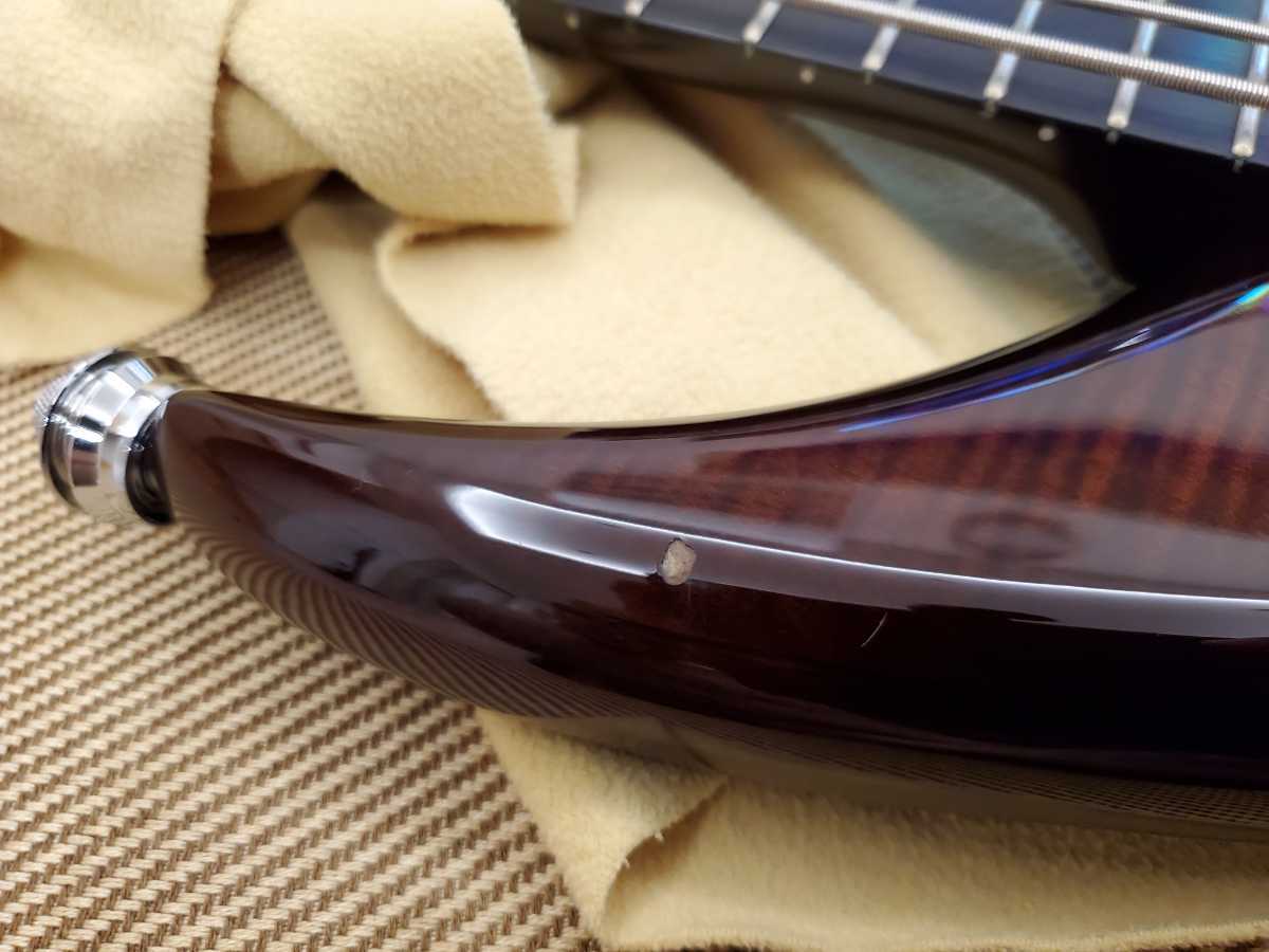 TUNE TWB-5 5弦ベース 豪華仕様 TUNE TWB-5EX “Flame Maple Top 2012年