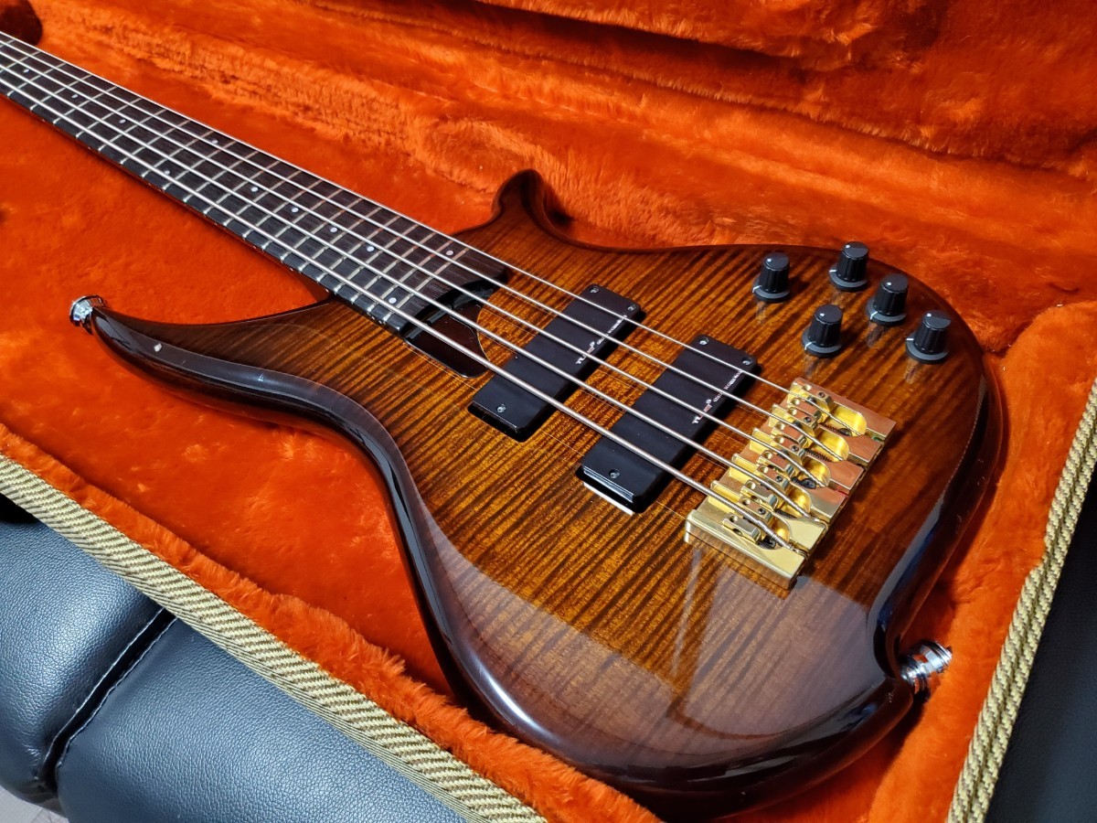 TUNE TWB-5 Birdeye Maple Top 5弦ベース TUNE TWB-5 5弦ベース 豪華仕様 TUNE TWB-5EX “Flame Maple Top 2012年