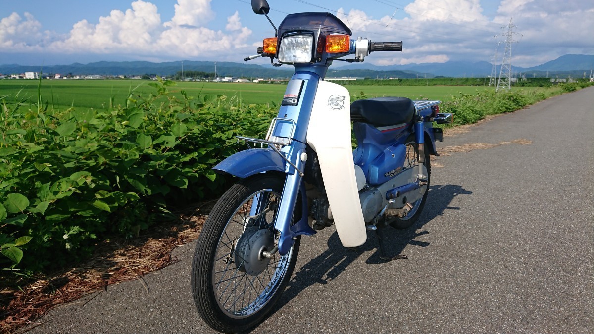 史上最高を謳った180km/㍑スーパーカブカスタムエコノミー4速6V車（C50 