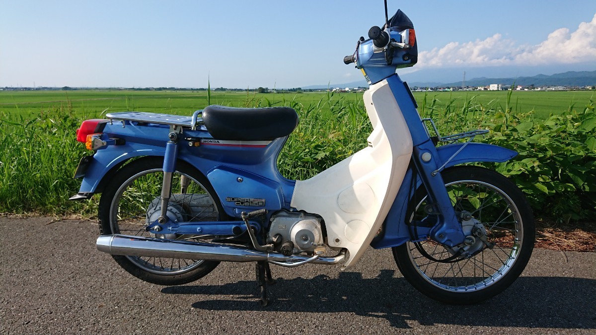 史上最高を謳った180km/㍑スーパーカブカスタムエコノミー4速6V車（C50 