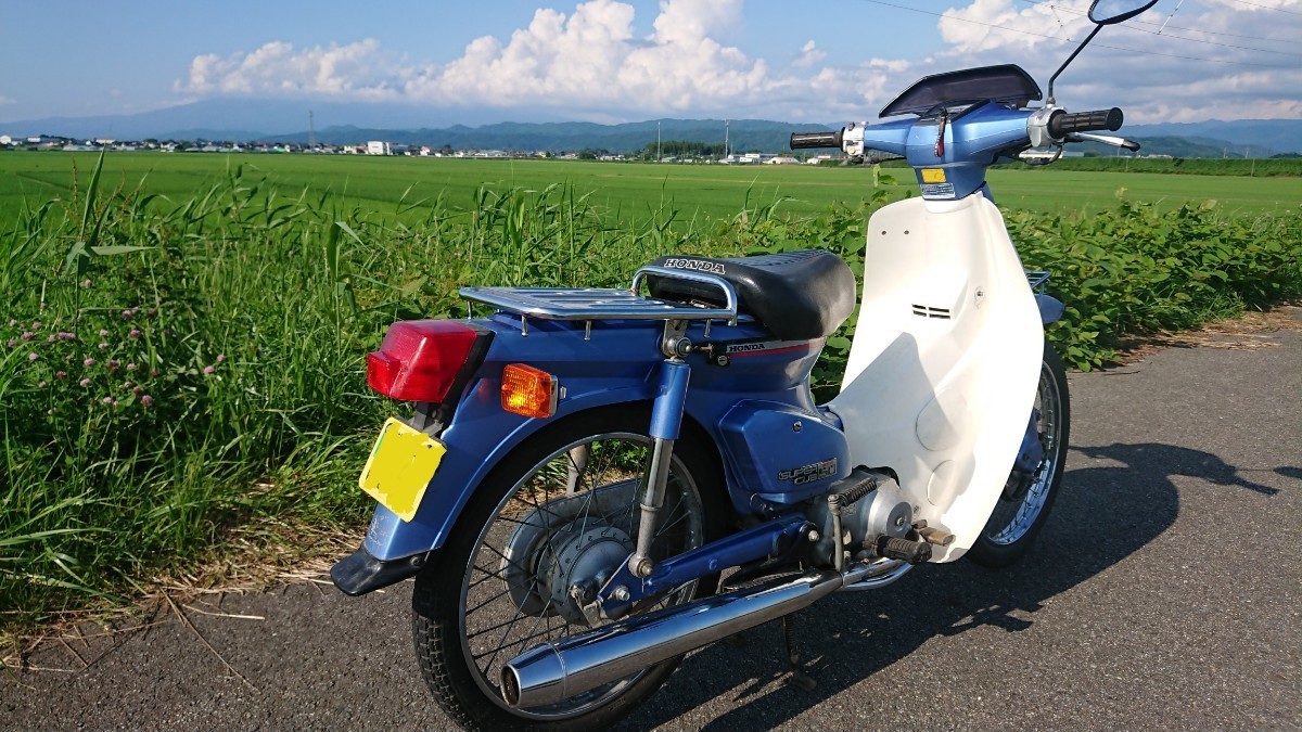 史上最高を謳った180km/㍑スーパーカブカスタムエコノミー4速6V車（C50 