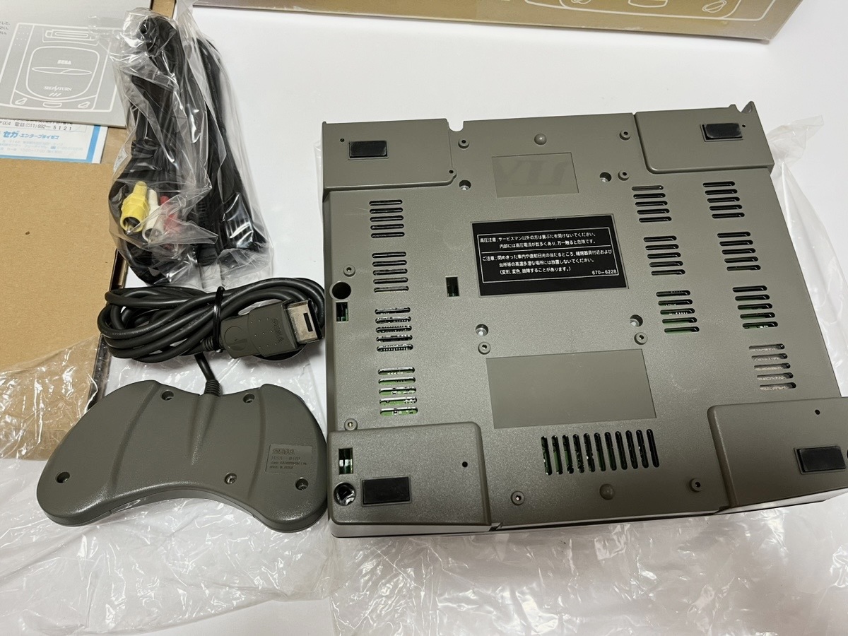 SS】セガサターン□本体□初期型□ セガサターン 本体 SEGA 本体のみ 貴重