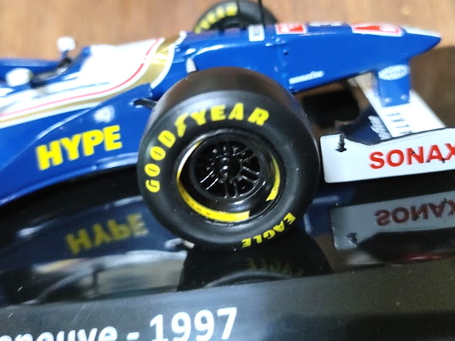 ビッグスケールF1コレクション 41号ウィリアムズFW19 ロスマンズ仕様