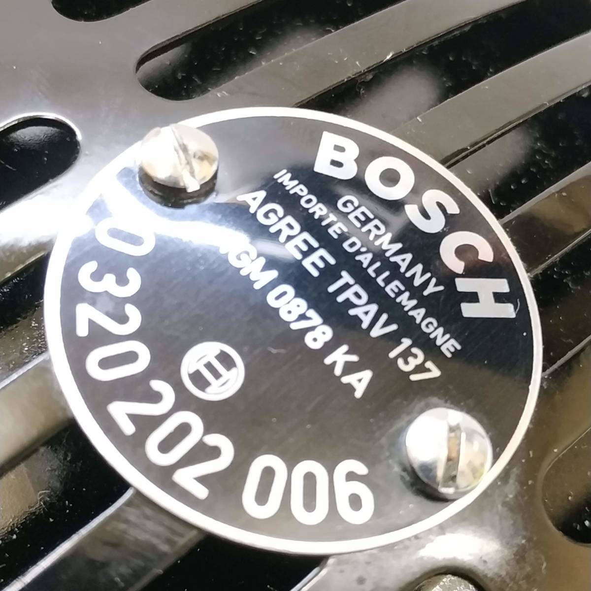 BOSCH ボッシュ ホーン 2点セット H06 IGM 0878 KA カー用品 旧車 